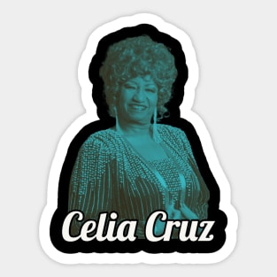 Retro Celia Sticker